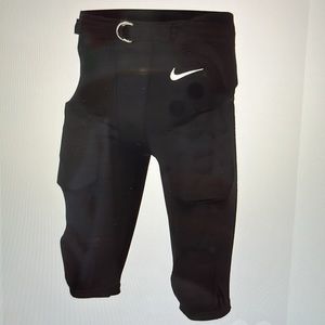 Nike boys size large black football pants NWT
